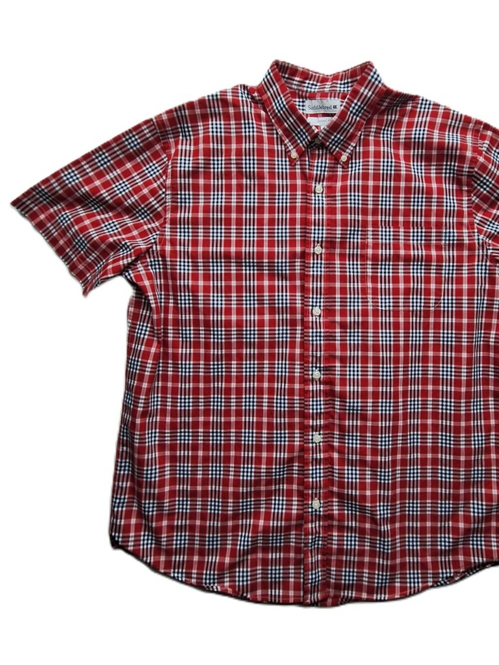 Saddlebred Mens XL Plaid Shirt